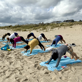 team retreat yoga